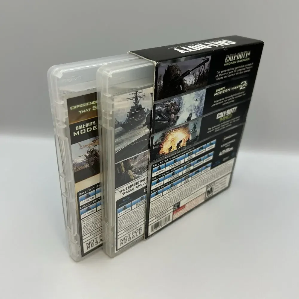 Call of Duty Modern Warfare Trilogy (Sony PS3) MW1 MW2 MW3 Box Set - CIB Tested